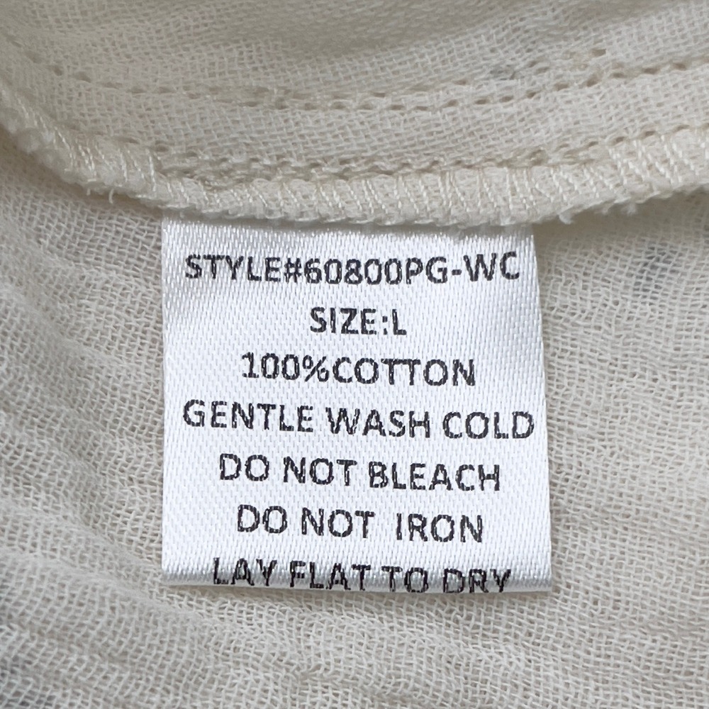 Worth Collective Womens Dress Size Large Boho Prairie Cotton Midi Cottagecore - Picture 9 of 12